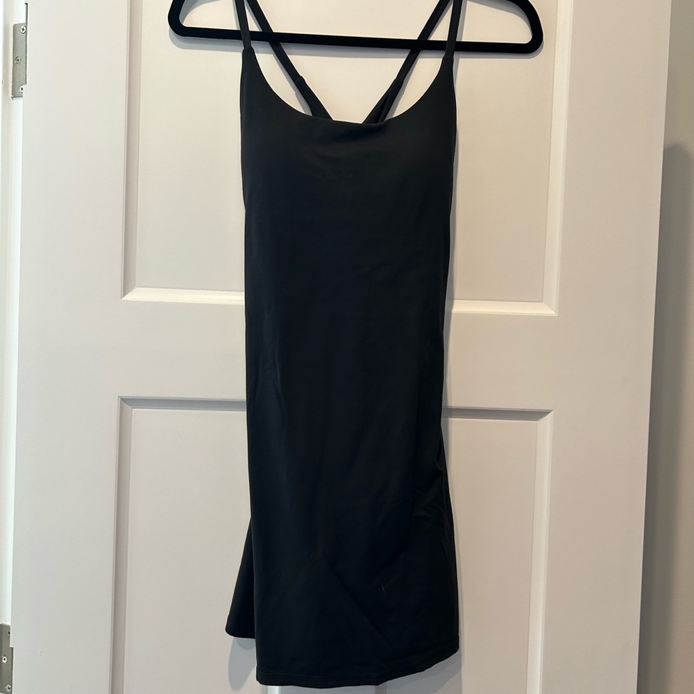 HALARA SoftlyZero Plush Backless Dress